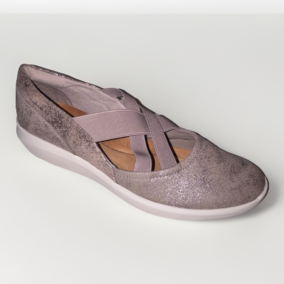 Clarks‎ Kayleigh Cove Taupe Metallic Women's Shoes US Size 8 M Comfort - Picture 3 of 9